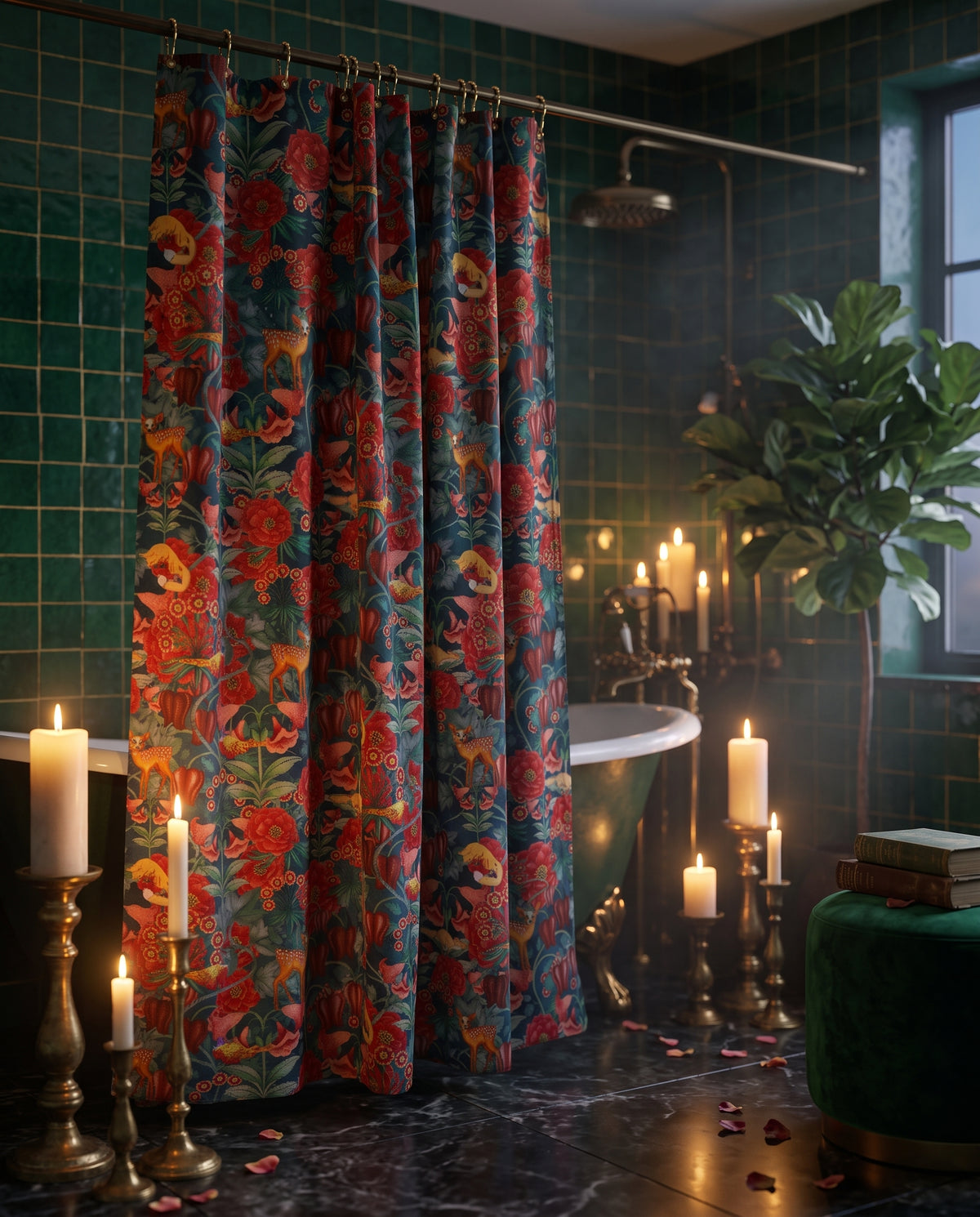 Shower Curtain -Forest Secrets