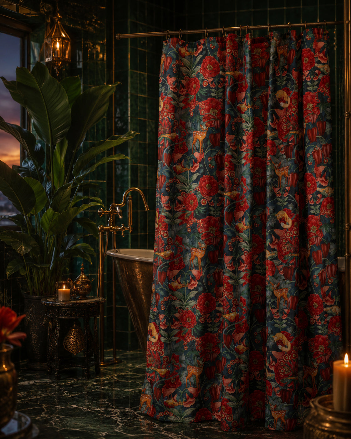 Shower Curtain -Forest Secrets